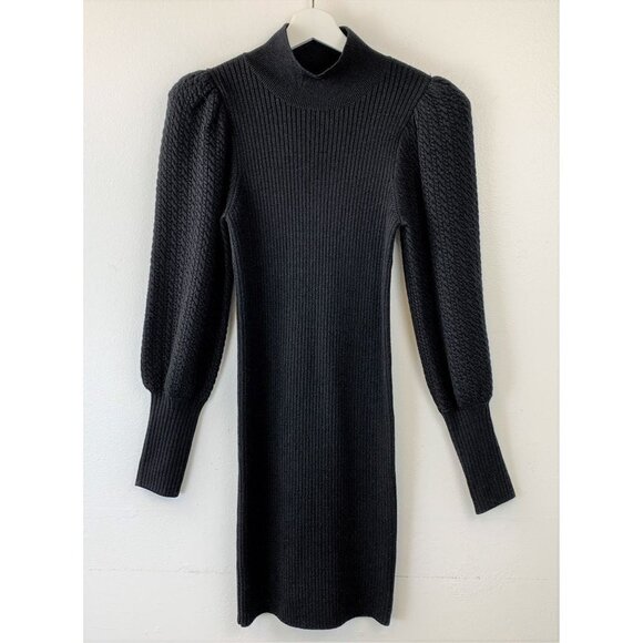 NWT Alice+Olivia Caleb long-sleeved knit dress Size M - Picture 3 of 12